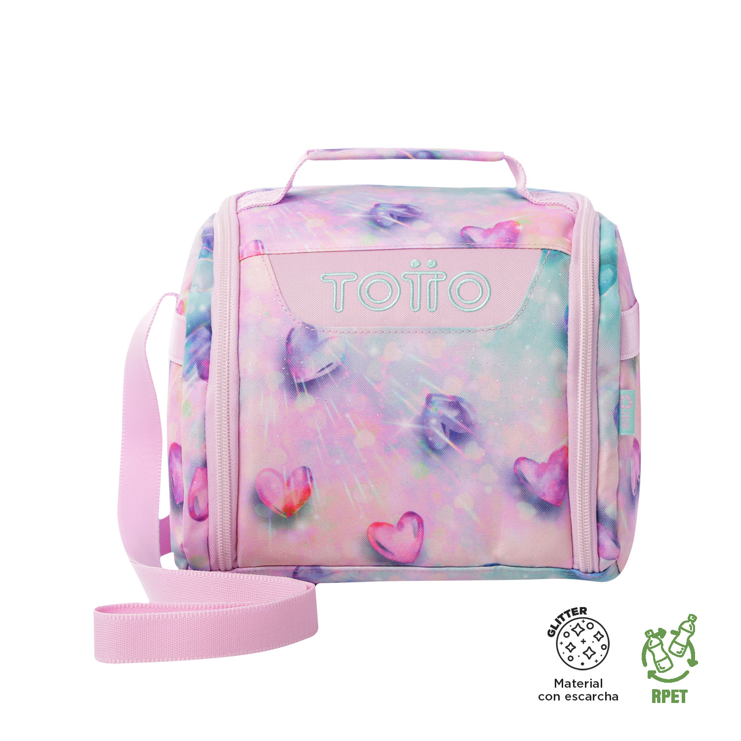 TOTTO Glitter Resaltador Thermal Lunch Box – Size L - 1KB