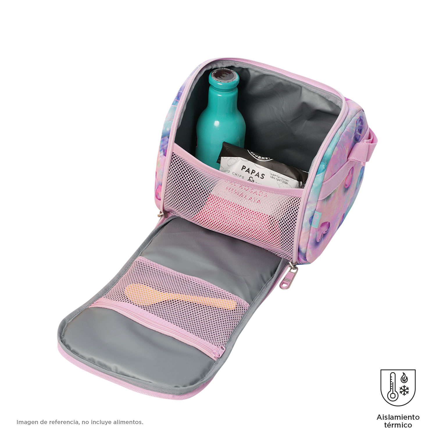 TOTTO Glitter Resaltador Thermal Lunch Box – Size L - 1KB - Image 3