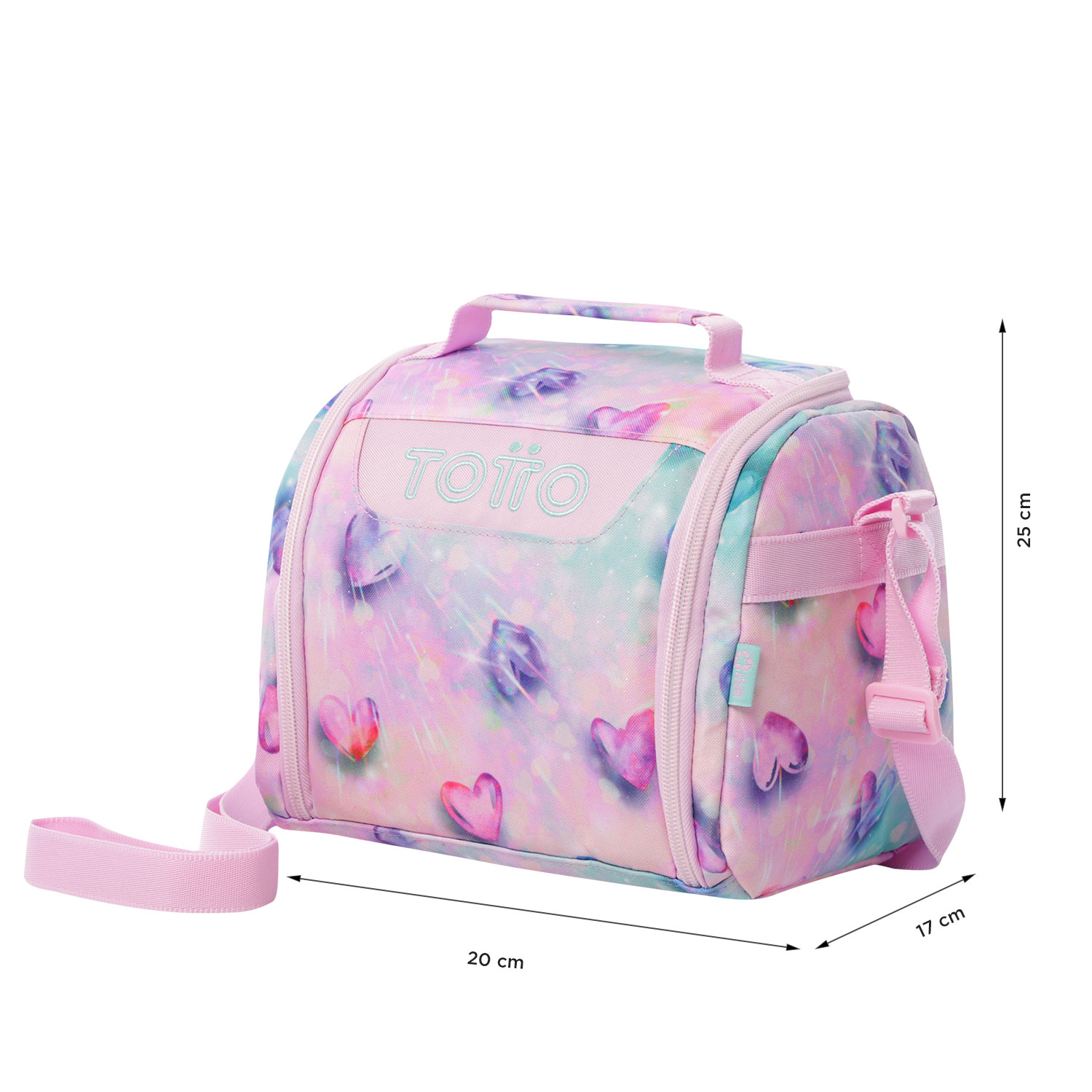TOTTO Glitter Resaltador Thermal Lunch Box – Size L - 1KB - Image 4