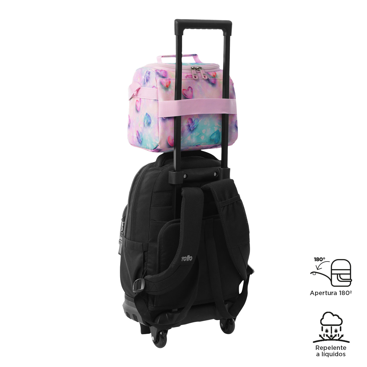 TOTTO Glitter Resaltador Thermal Lunch Box – Size L - 1KB - Image 5