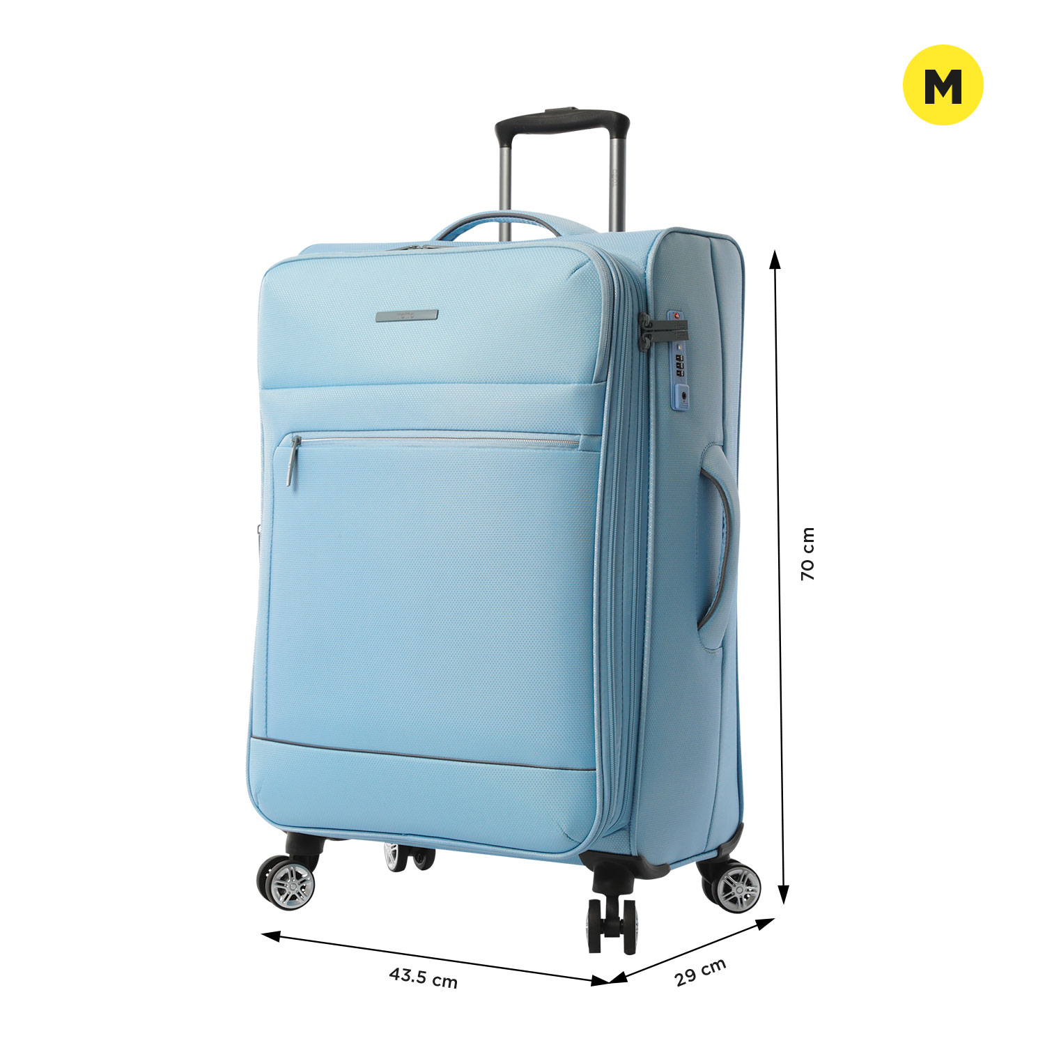 TOTTO Liviana 360° Suitcase - Size M – Z80 - Image 3