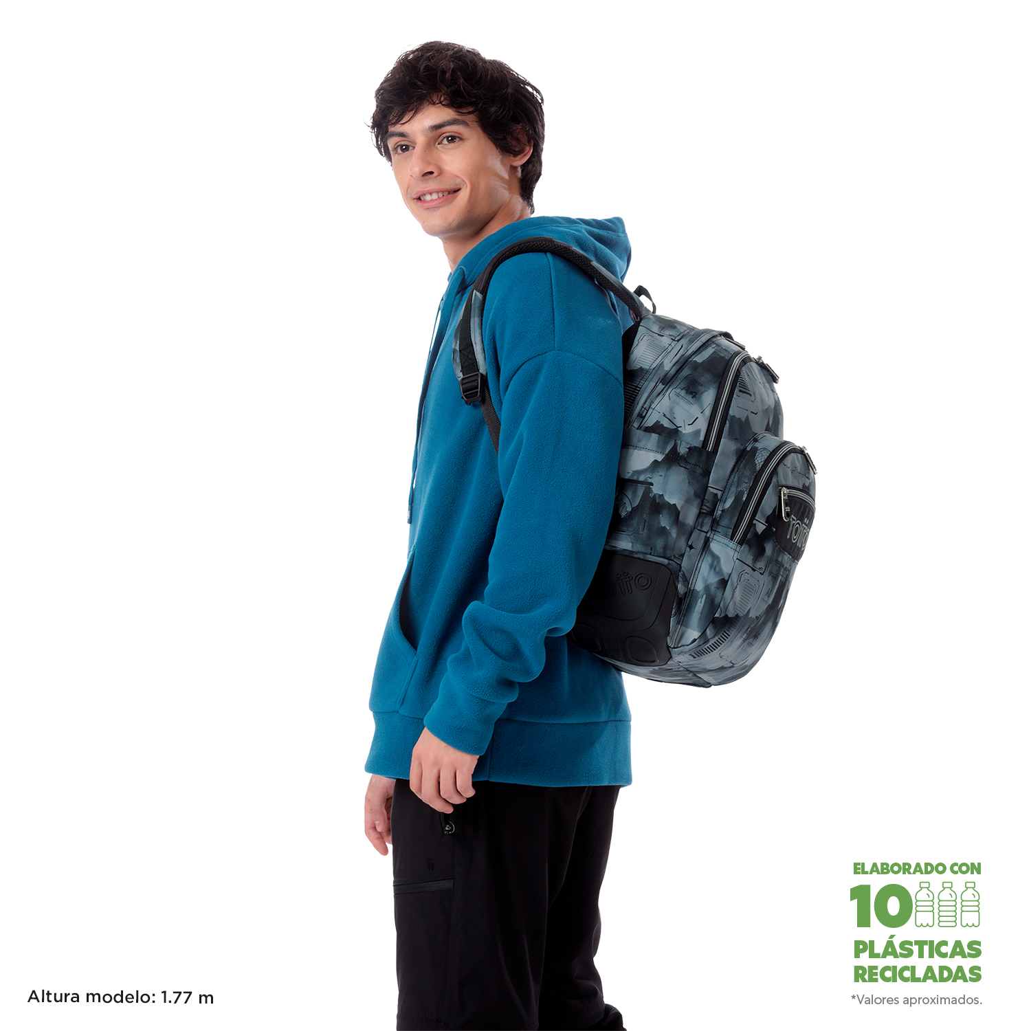 TOTTO Rayol Backpack - Size L - 7YK - Image 2