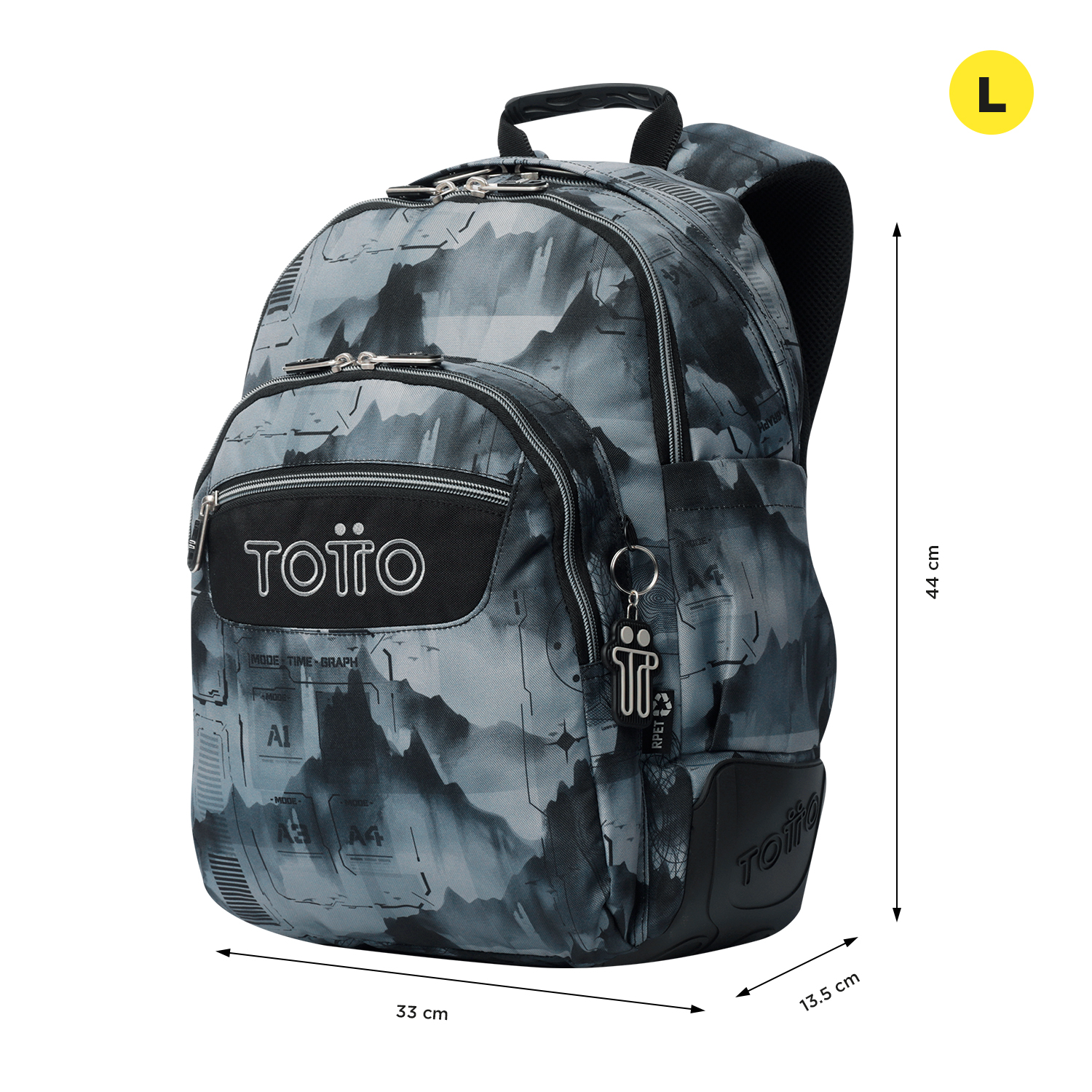 TOTTO Rayol Backpack - Size L - 7YK - Image 3