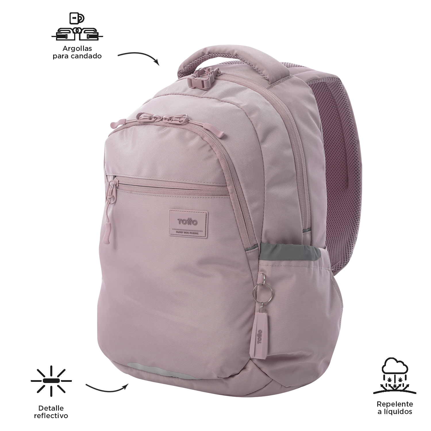 TOTTO Mississippi University Backpack PC Holder 14” - Size M – M5E - Image 7