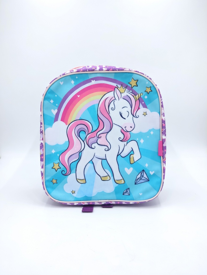 Unicorn Rainbow Lunch Bag for Girls – Insulated Kids Lunch Box