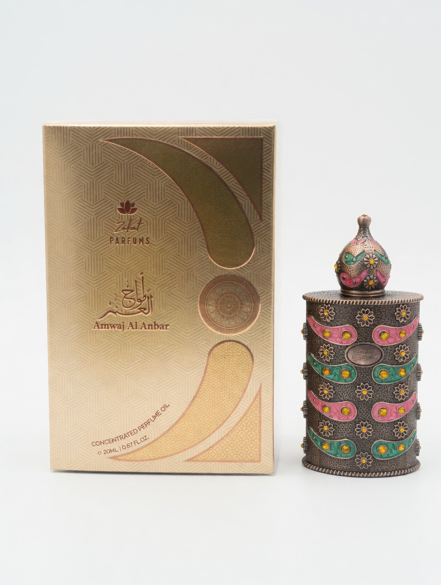 Amwaj Al Anbar Concentrated Perfume Oil by Zakat Parfums