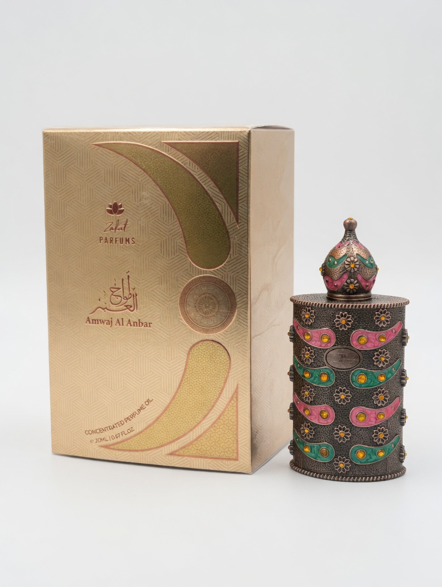 Amwaj Al Anbar Concentrated Perfume Oil by Zakat Parfums - Image 3